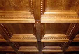 Фото 9 - Кессонные деревянные потолки