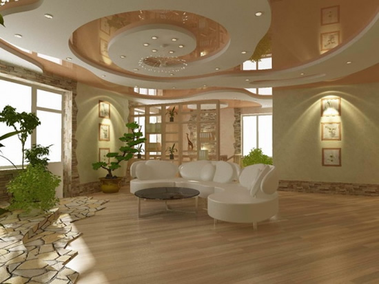 Фото 9 - Комбинированный потолок