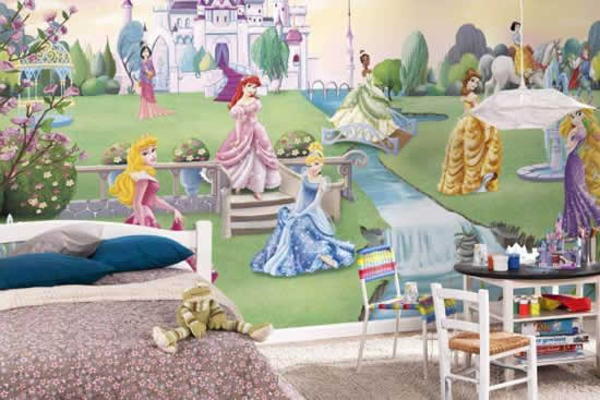 Прекрасные фотообои для маленькой принцессы