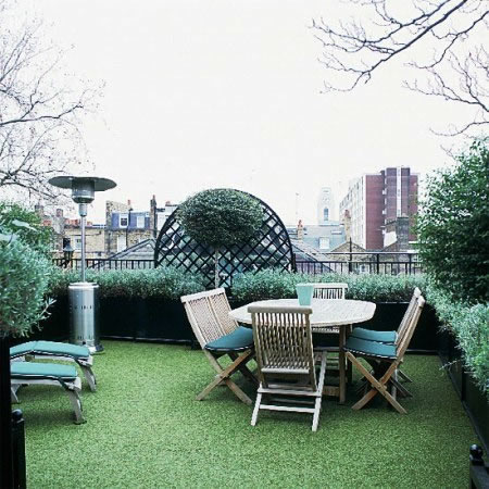 Фото 2 – Плоская крыша. Площадка для комфортного отдыха