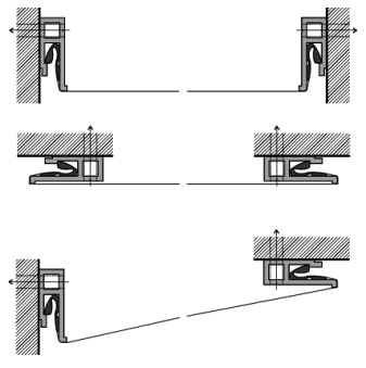 Установка багета. Варианты установки