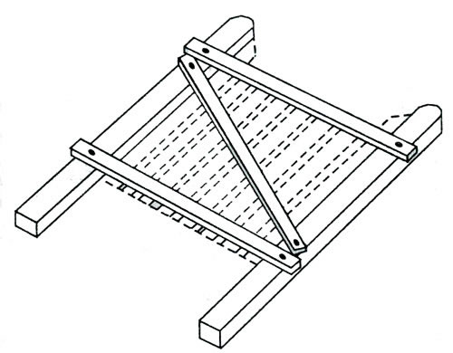 Рисунок 1 – Z-образный каркас калитки