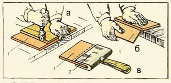 Рисунок 3 - Резка плиток