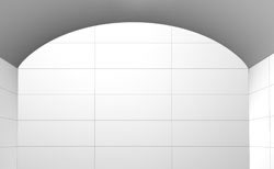 Натяжной арочный потолок