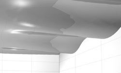 Форма с плавными изгибами по вертикали