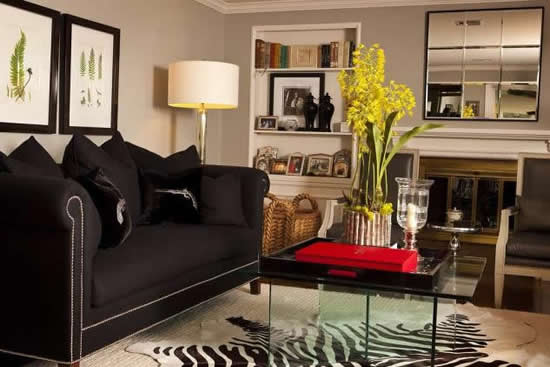 звериный принт в интерьере