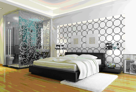 Ванная в спальне