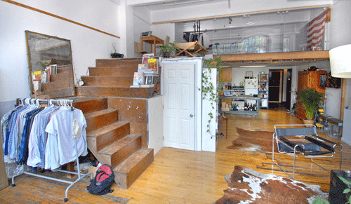 Характерный стиль лофт в доме