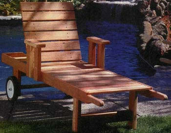 Шезлонг своими руками