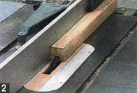 Выборка пазов с помощью пильного диска