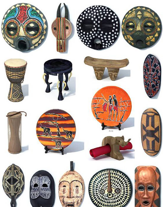 Декор в африканском стиле