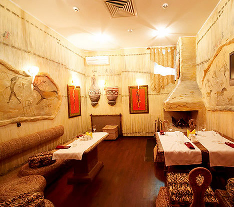 Гостиная в африканском стиле