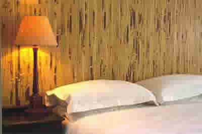 Отделка стен бамбуком в африканском стиле