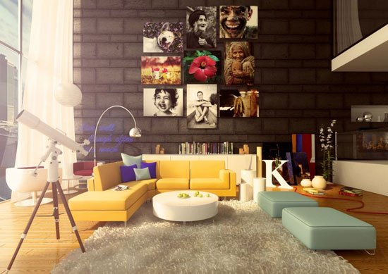 Декор в мужском интерьере