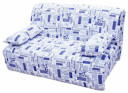 Обивка мебели - "газетный принт"