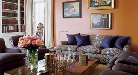 Анималистичный принт в интерьере