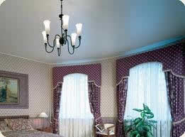 Фото 11 – Натяжной потолок Cerutti, фактура сатиновая, цвет белый, 20 кв.м