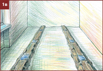 Фото 3 – Маятники для выравнивания поверхности пола или стен, готовые для начала работ