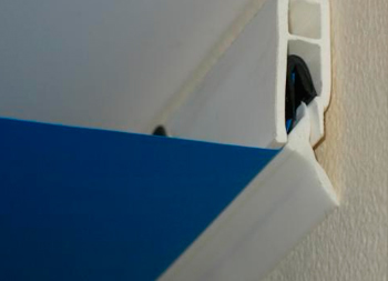 Фото 4 – Закладная - декоративная заглушка для натяжного потолка