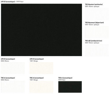 Фото 7 – Clipso. Цветовая гамма, акустические потолки