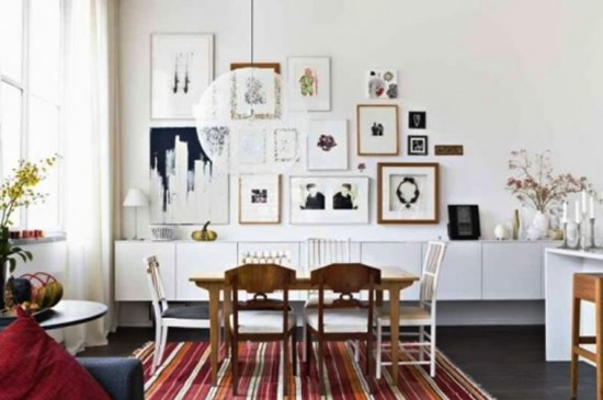 Оформление фотографий в скандинавском интерьере