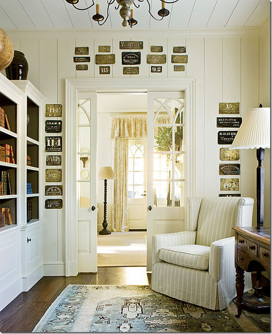 Межкомнатные белые двери в стиле Прованс