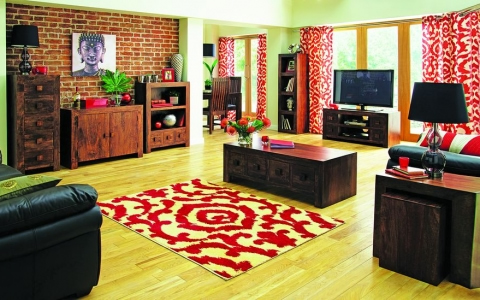 Мужской интерьер в этностиле