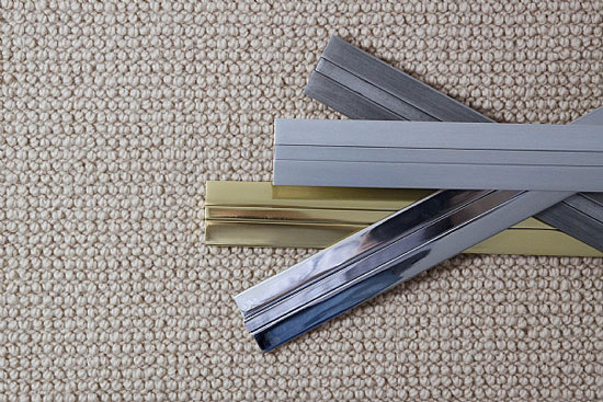 Стык плитки и ламината оформление