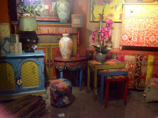 Гостиная комната в стиле бохо фото