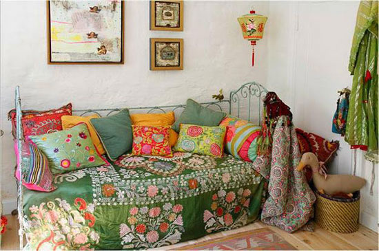 Богемный интерьер фото