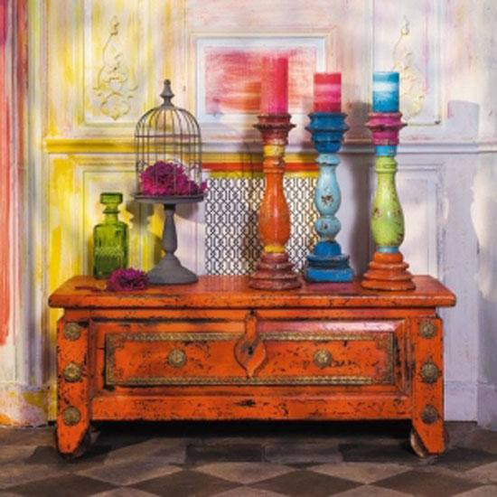 Мебель в интерьере бохо