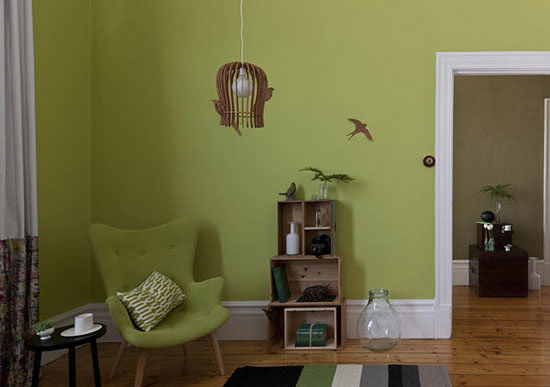 Фисташковый цвет в интерьере