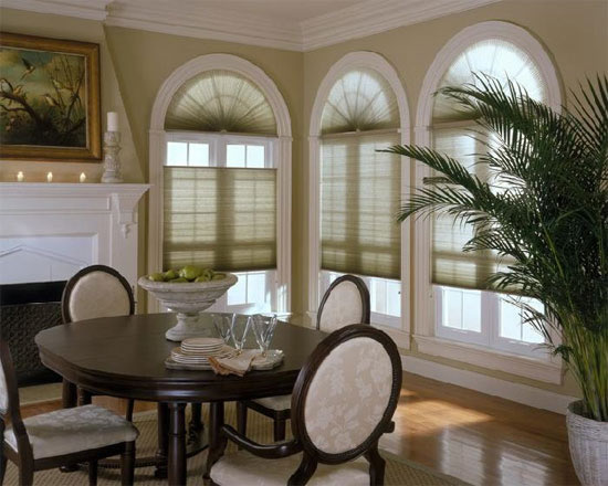 Арочные окна с закругленной формой