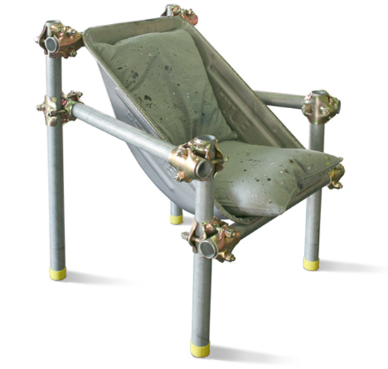 Пример кресла в стиле техно 