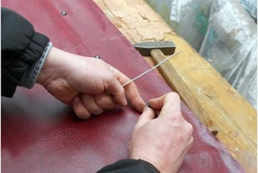 Обшивка дверей дерматином