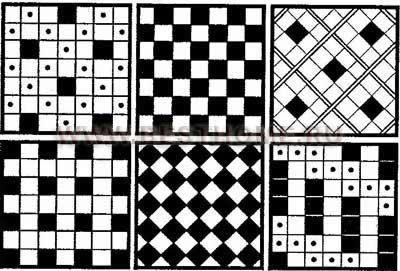 Как класть плитку на пол варианты