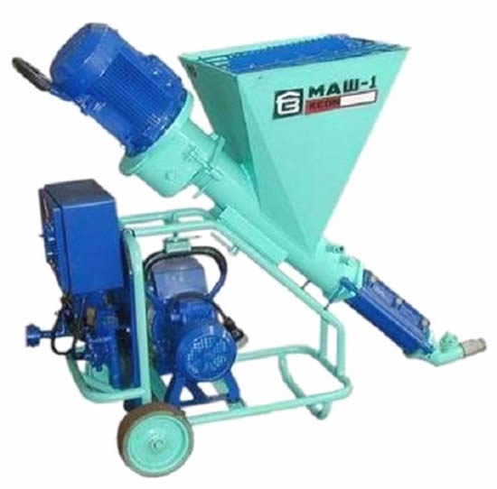 аппарат для механизированного распыления штукатурки