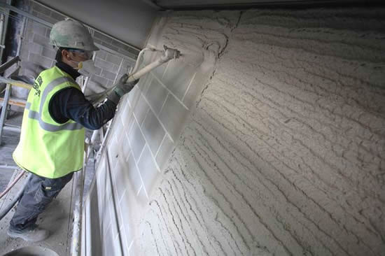 механизированная штукатурка стен