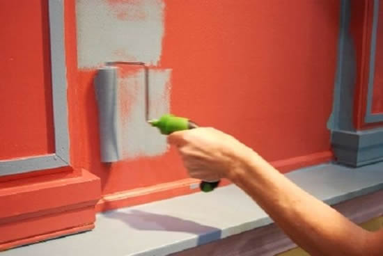 нажимом можно регулировать расход краски