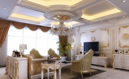 Оформление потолка в квартире