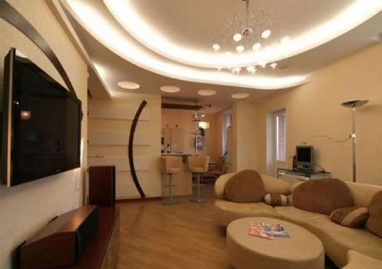 Украшение уютной гостиной