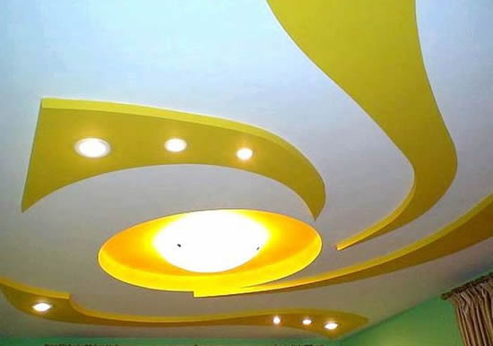 Необычная форма потолка