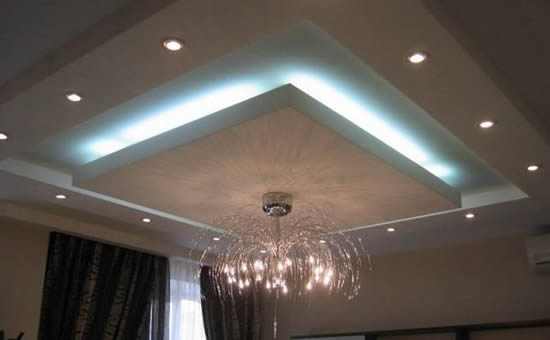 Сложная форма потолка