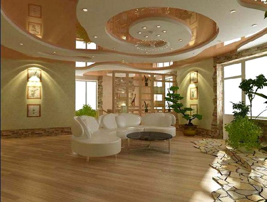 потолки из гипсокартона (2)