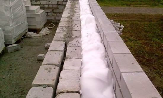 Теплоизоляция внутри стен