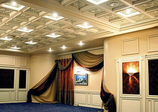 Потолок из пенопласта