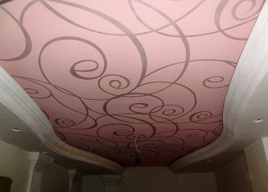 тканевые натяжные потолки - преимущества