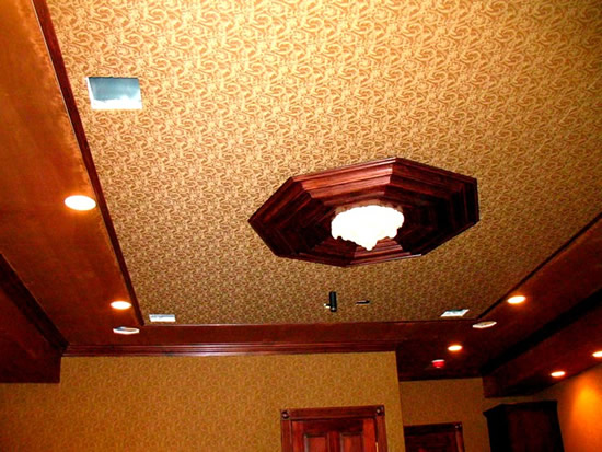 натяжные потолки для дома на тканевой основе