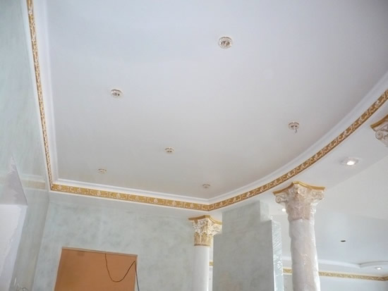 тканевые натяжные потолки3