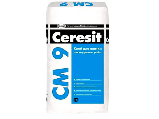клей для плитки «ceresit»